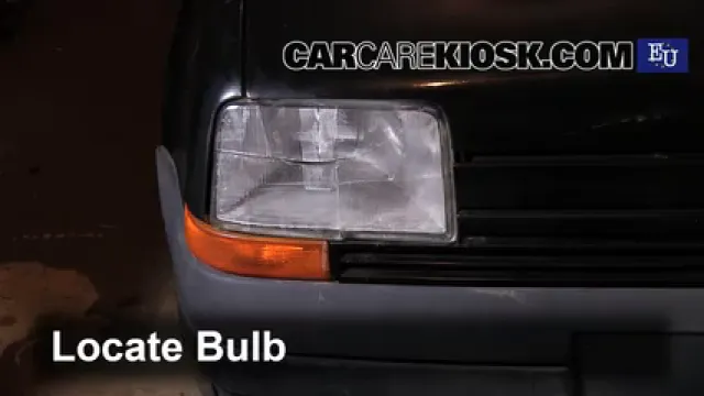 1990 Renault 5 TL Campus 1.4L 4 Cyl. Éclairage Feu de jour (remplacer l'ampoule)